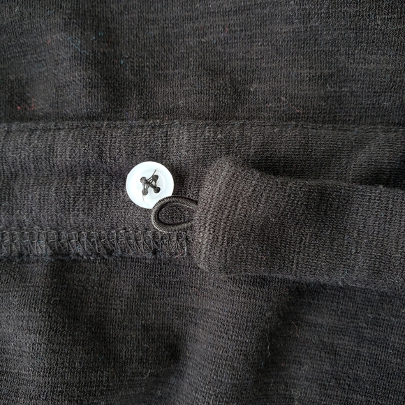 J Crew Black Ponte Wrap Dress - Picture 6 of 7